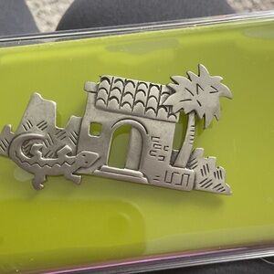 JJ Hacienda Gecko Broach Vintage pin